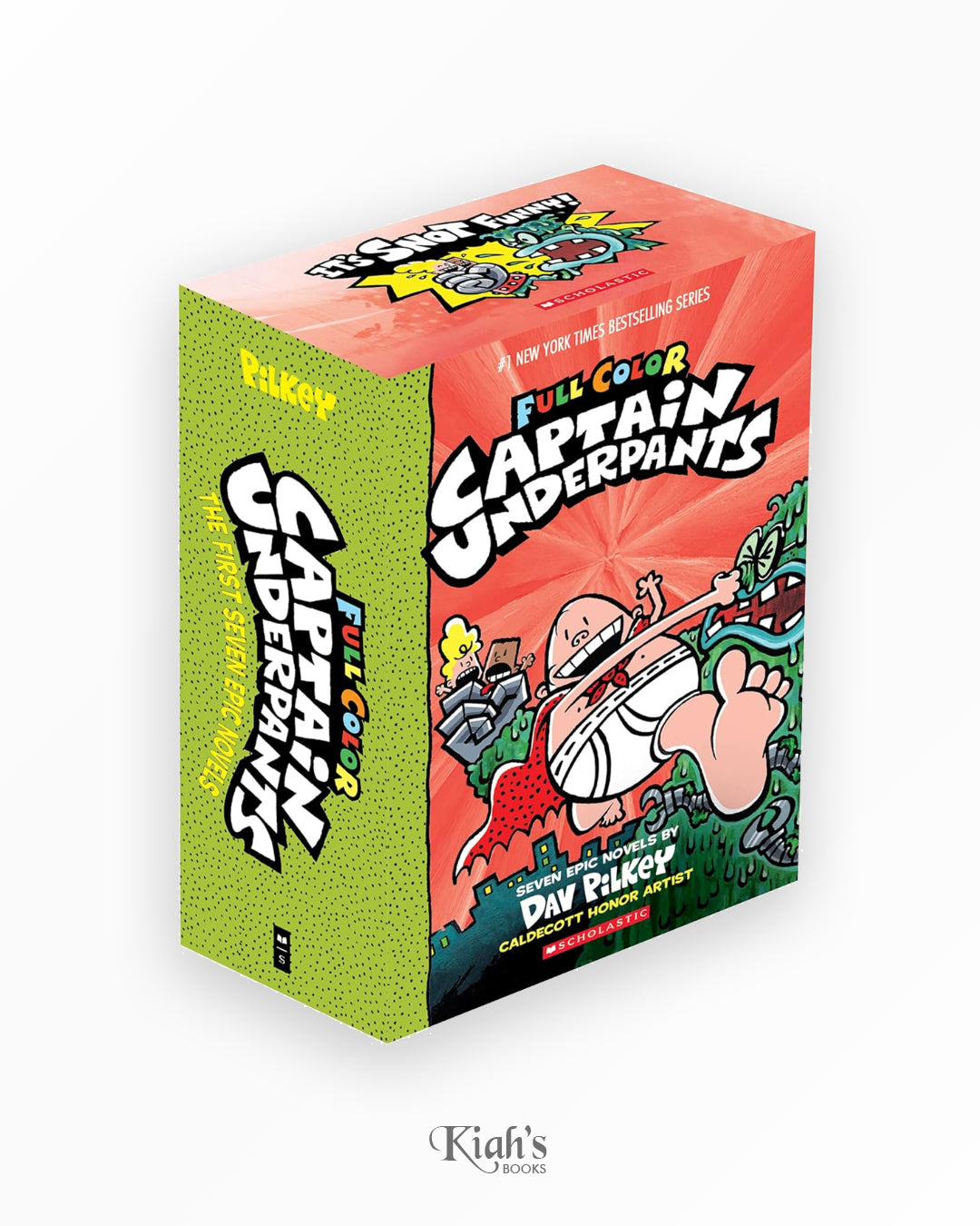 Captain Underpants Full Color Edition Boxset (7 Books)