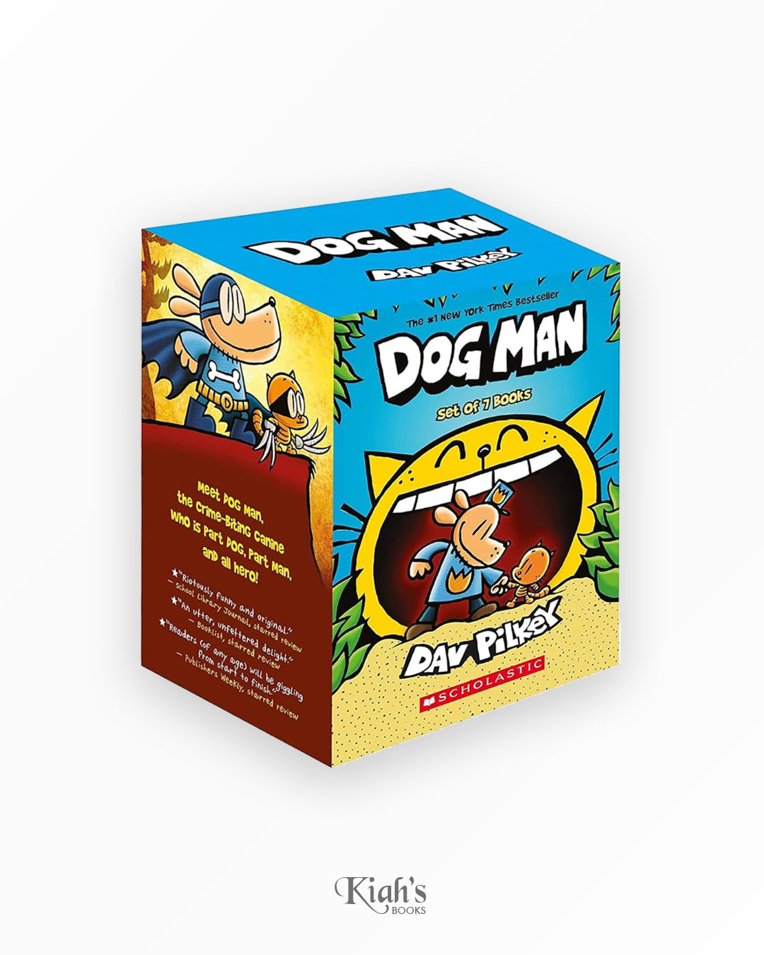 Dog Man Box of 7 Books
