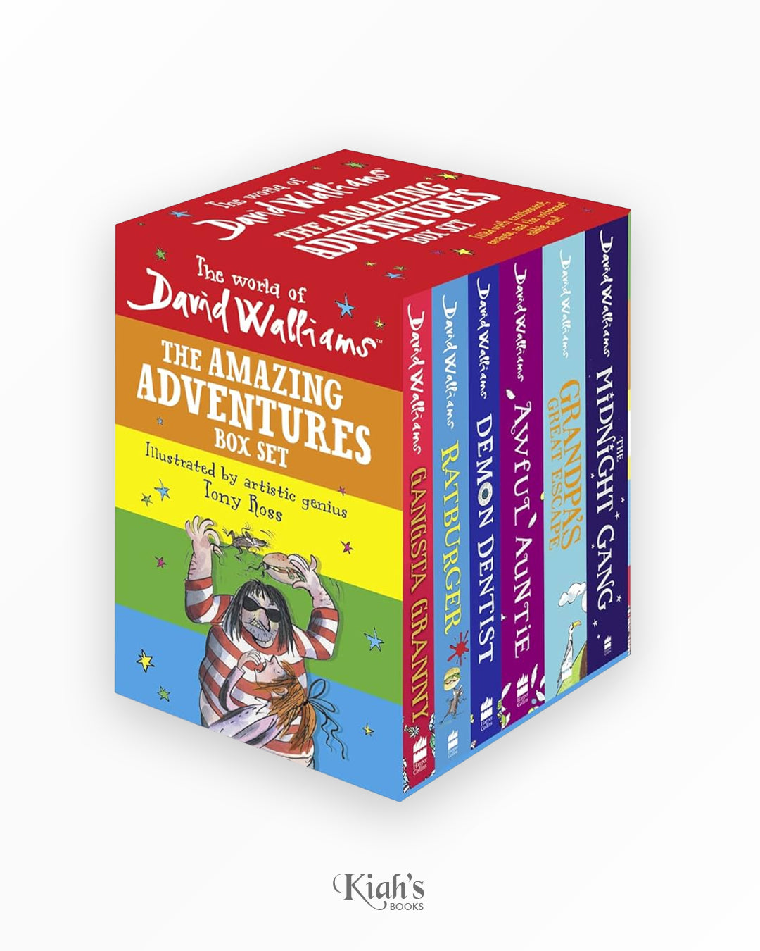 The World of David Walliams: The Amazing Adventures Box Set