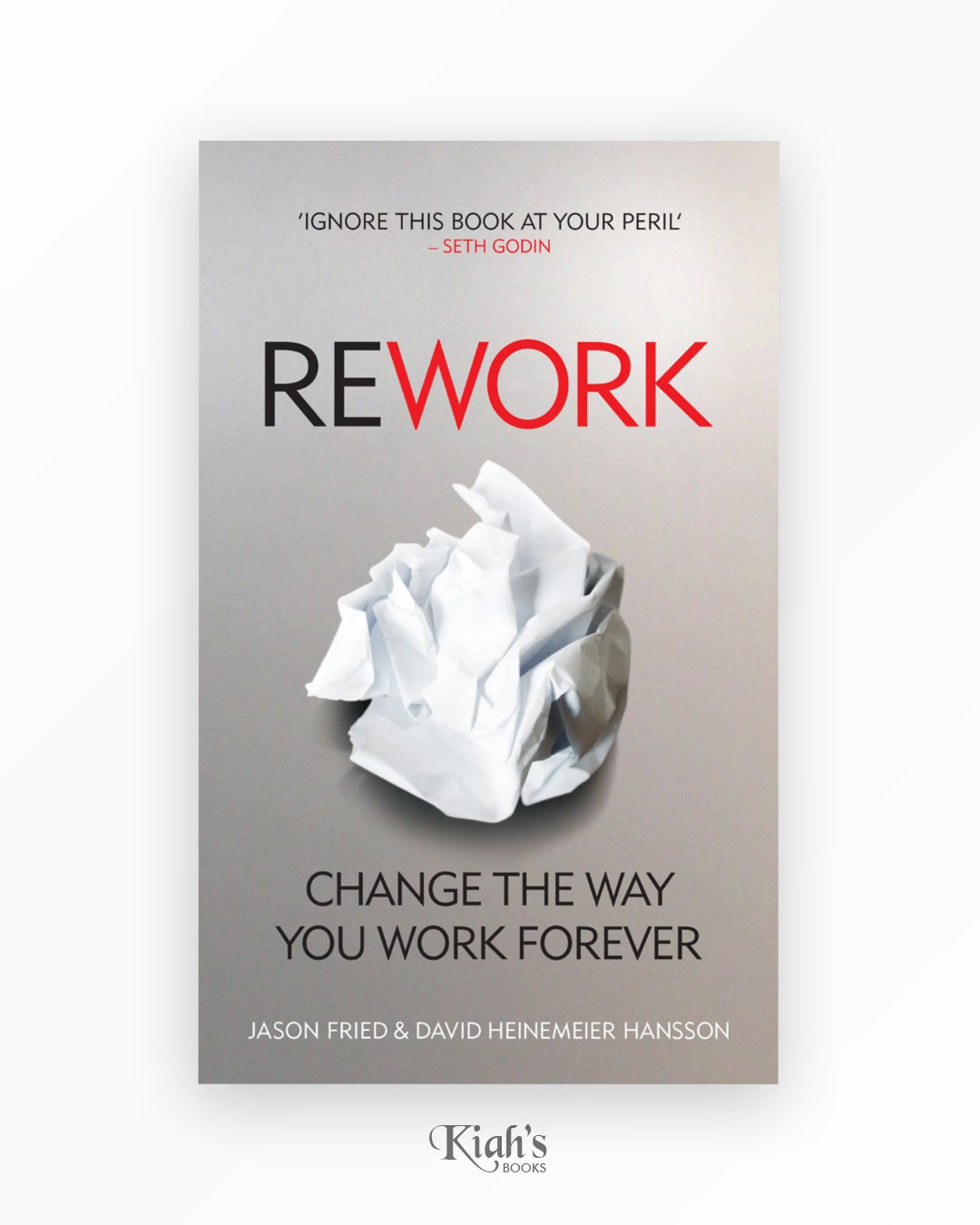 Libro Rework Rework – Kiah's Books