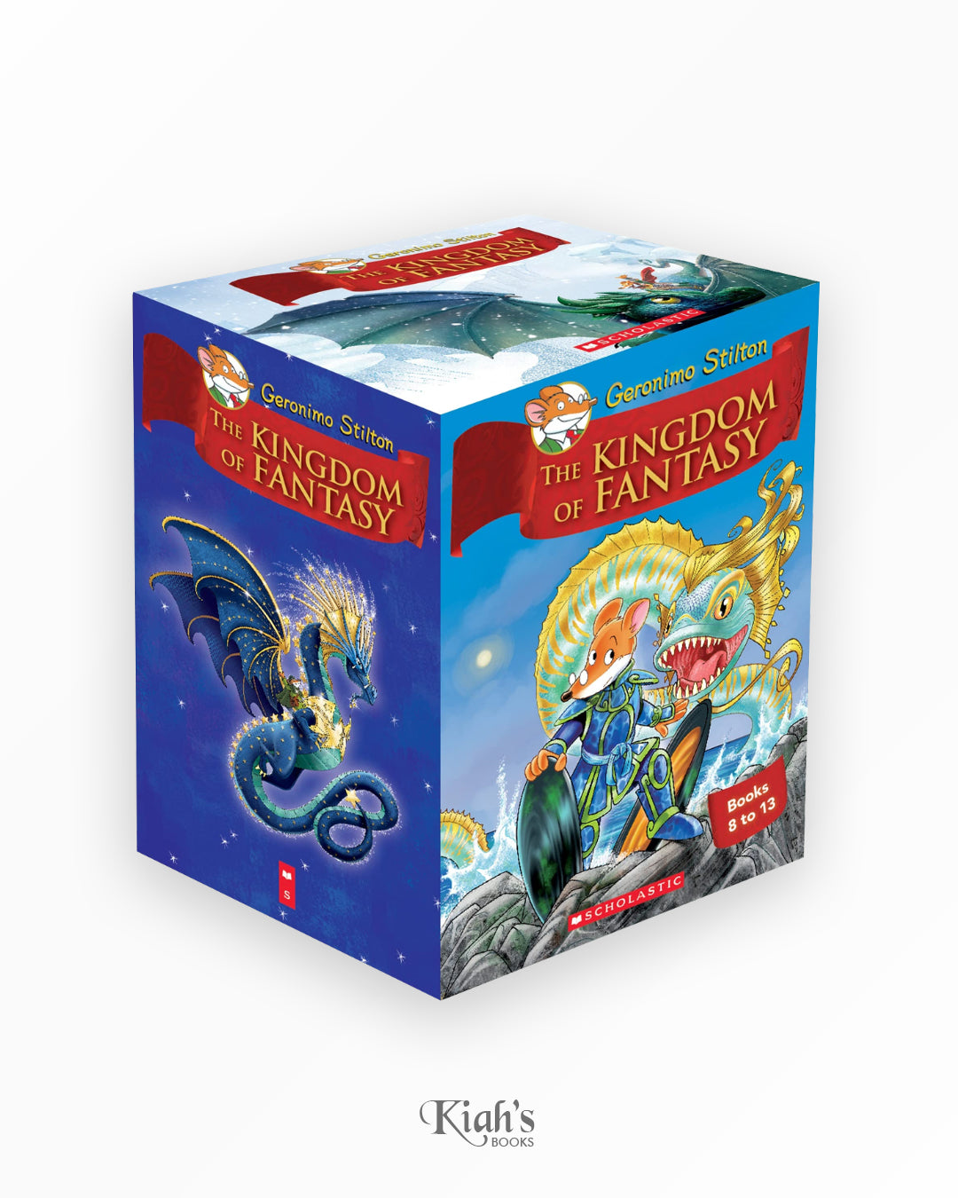 Geronimo Stilton : The Kingdom Of Fantasy Books 8 To 13 Box Set