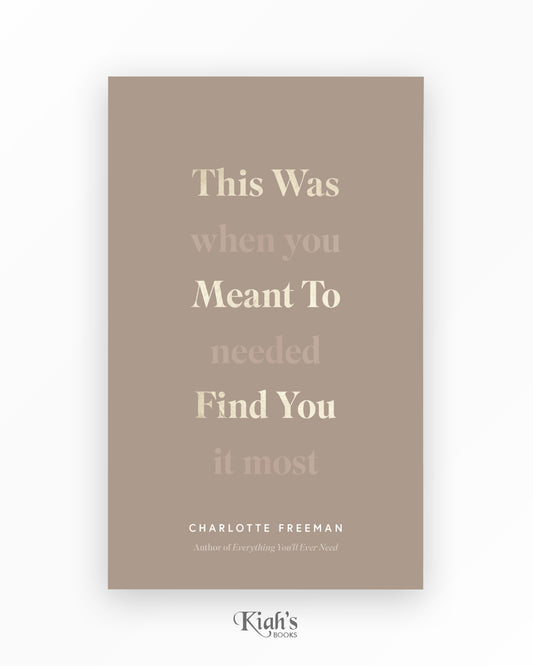 This Was Meant to Find You